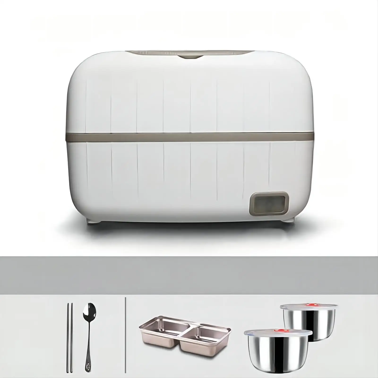 Factory Price Wholesale Portable Electric Lunch Box Stainless Steel Electronic Lunch Box Electro Lunch Box For Car Home