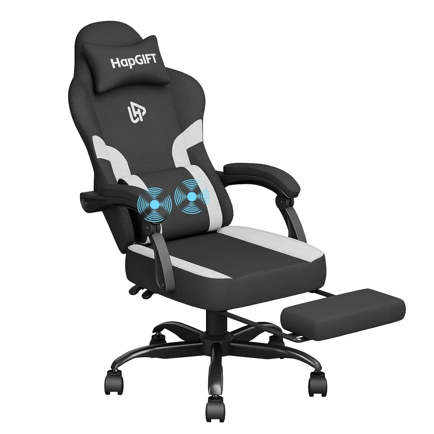 

Gaming Chairs, Computer Chair with Footrest and Massage Lumbar Support, Ergonomic Swivel Gamer Chair,, Customized