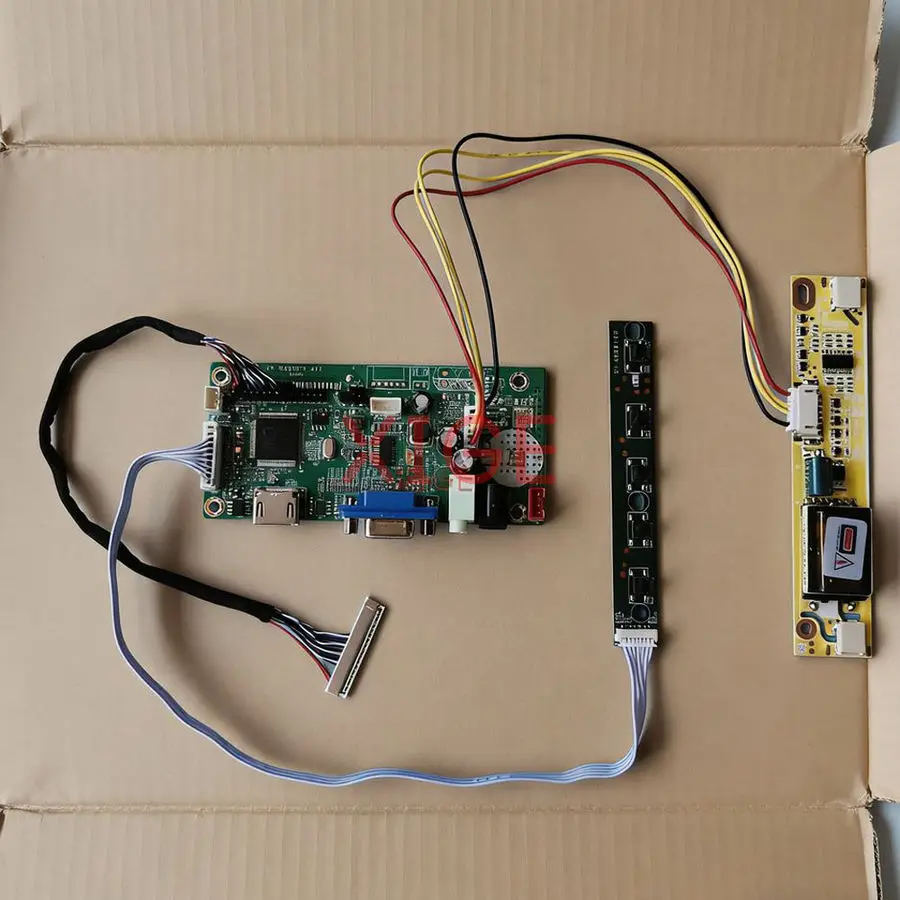 

Плата контроллера привода дисплея подходит для HT170E02 QD17EL07 LTM170ET01 LM170E03 1280x1024 VGA + HDMI 1280*1024 2-CCFL 30-контактный комплект LVDS DIY