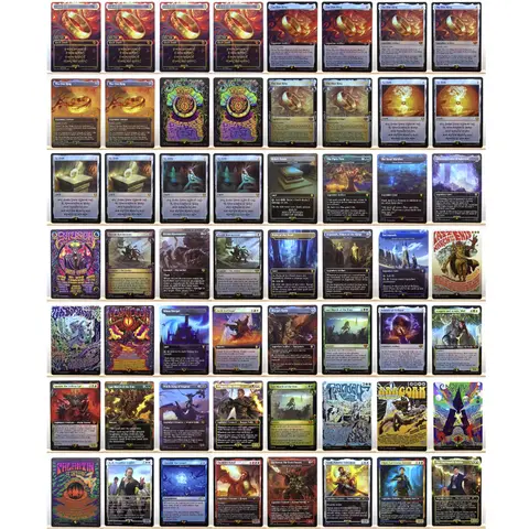 홈 플레이용 TCG 카드 전체 세트, 매직 파워 9 베타 페치 랜드, VMA 듀얼 쇼크 랜드, 더 원 링 수집 솔 링
