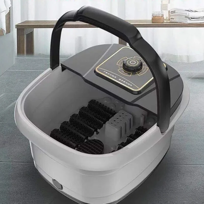 

Winter Heated Foot Bath Tub Fully Automatic Foot Massager With Constant Temperature Control Foot Washing Tub For Home