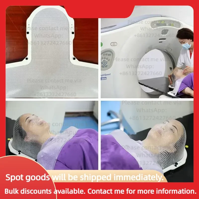 S-type Thermoplastic Head Neck Shoulder Immobilization Mask for Cancer Oncology Radiotherapy Adaptive to Orfit/Klarity