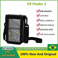 US.EU V8 Finder 2 Satellite Signal Finder DVB-S/S2/S2X Digital 1080P HD H.2654 VS ST-5150 V8 FINDER PRO WS6933 WS6980 In Stock