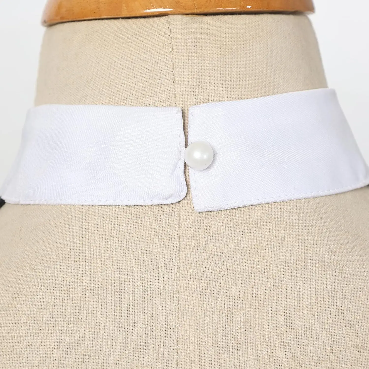 Clergy Shirt Neck Collar Men Women Priest Collar Costumes Accessory for Pastor Pulpit