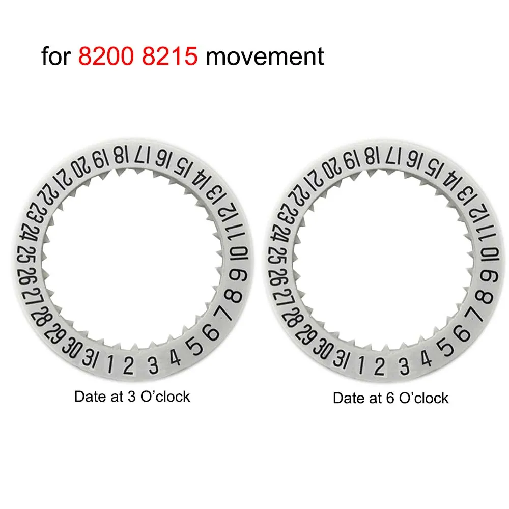 Date Disc for 8200 8215 Movement Repair Tool Date at 3/6 O'clock Calendar Disk Modified Part Watches Accessories