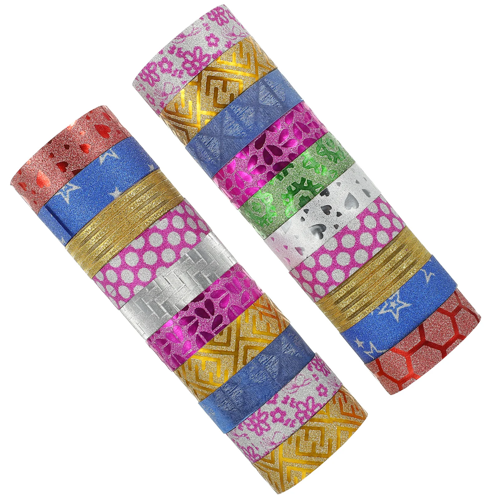 

100 Rolls Glitter Decorative Washi Tape Adhesive Tape Set for Scrapbooking DIY Gift Wrapping Planner Journal Gift Wrapping Tapes