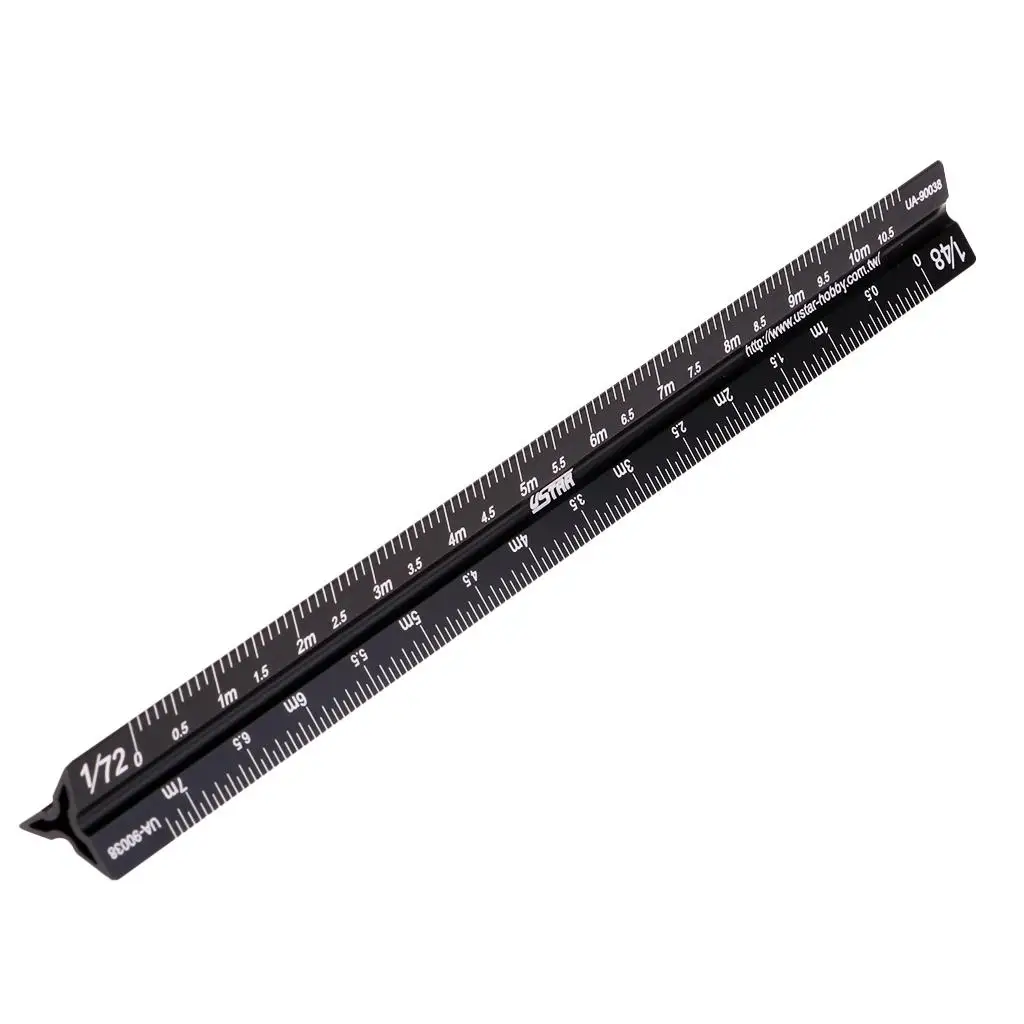 Portable Model Reference Metal Ruler Measuring Ruler Model Tools