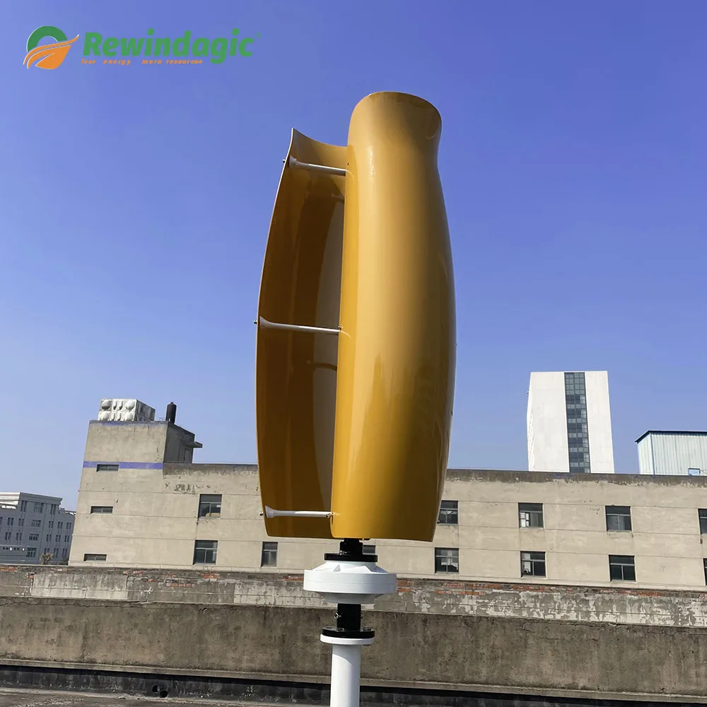 10KW 20KW Wind Turbine Generator Vertical Turbine Alternative Free Energy Windmill 12V 24V 48V Hybrid Controller for Homeuse