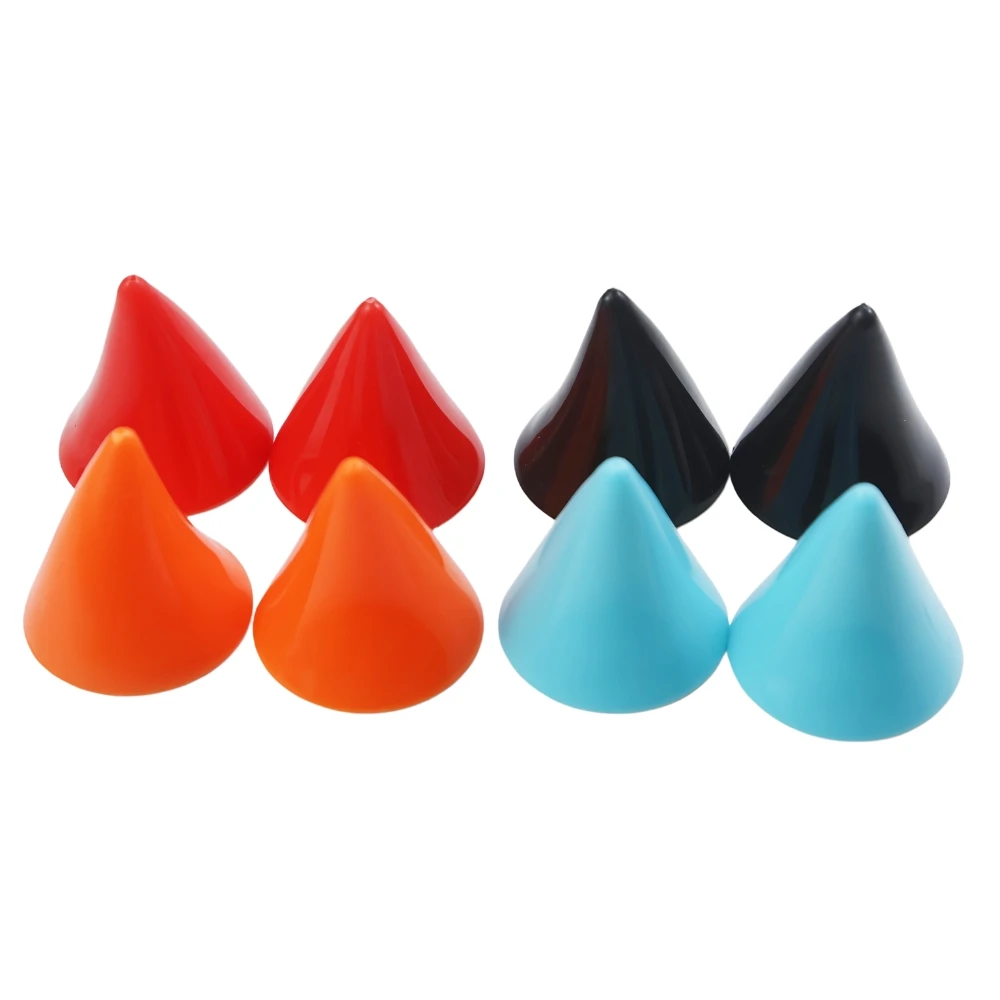 1 Pair Colorful Suction Cup Devil Horns Creative DIY Styling Decor Accessories For Motorcycle Motocross Bicycle Helmet