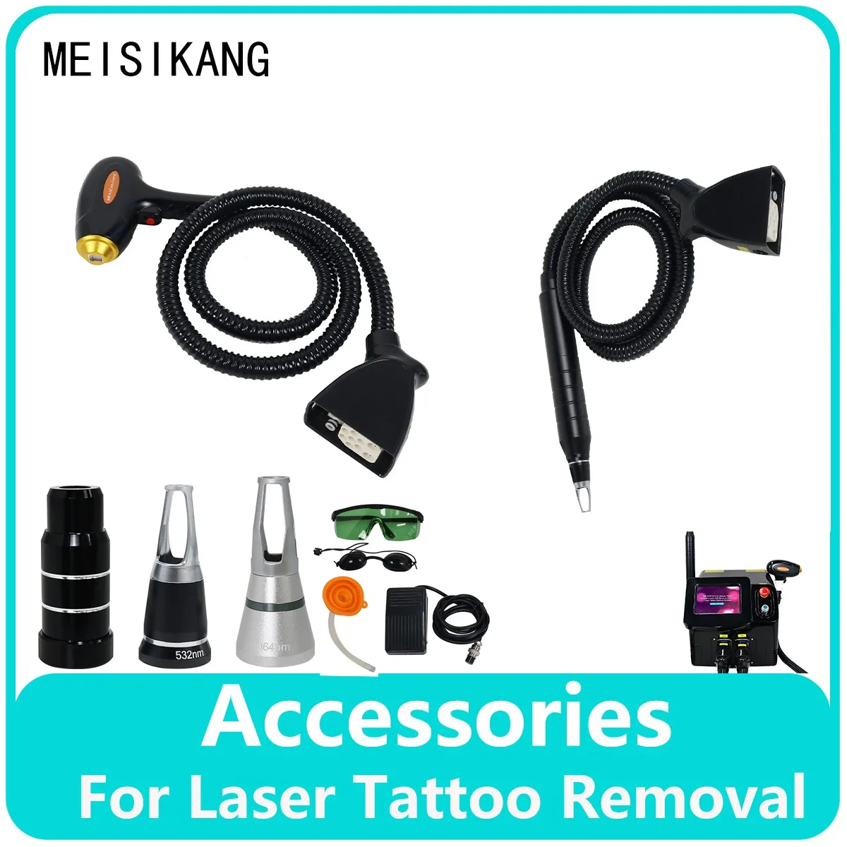 Accessories For Nd Yag Laser Removal Professional Tattoo Removal 808 2-in-1 Beauty Machine High Intensity Pulsed-light Epilator
