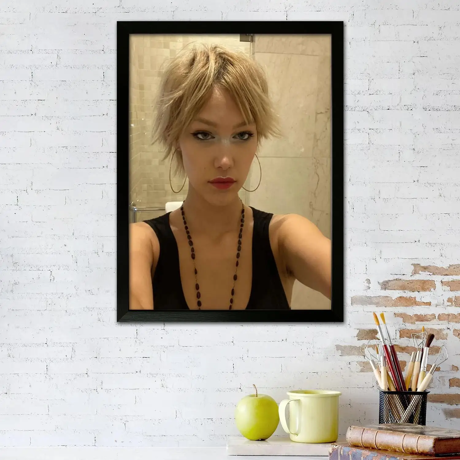 Grace VanderWaal Canvas Art Poster, Wall Art Picture Print, Modern Family Bedroom Decor Posters,Decorative painting