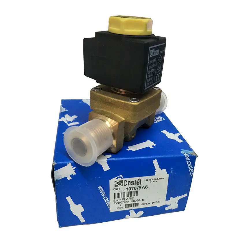 Castel solenoid valve TYPE 1070/5 5 minutes freezer solenoid valve 1070/5A6