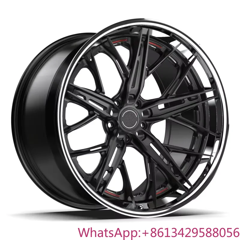 

High Quality Custom 2-Piece Forged Aluminum Alloy Wheels 5X120 5X112 Size New Condition Passenger Car Luxury Wheel Rims for Sale