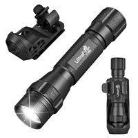 UltraFire T1 Pro Police Tactical Flashlight 1200 Lumen High Power LED Portable Rechargeable Military Emergency Lamp with Holster