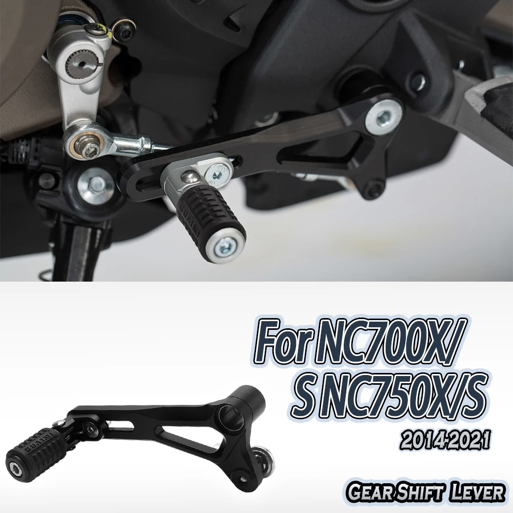 

Motorcycle Aluminum Adjustable Folding Shifter Pedal Lever For NC 700 X NC700S Gear Shift Lever For Honda nc750x NC 750X NC750S