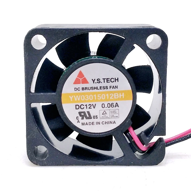 

Вентилятор Y.S Tech 3015 YW03015012BH 12 В 3 см вентилятор охлаждения видеокарты с отключением звука