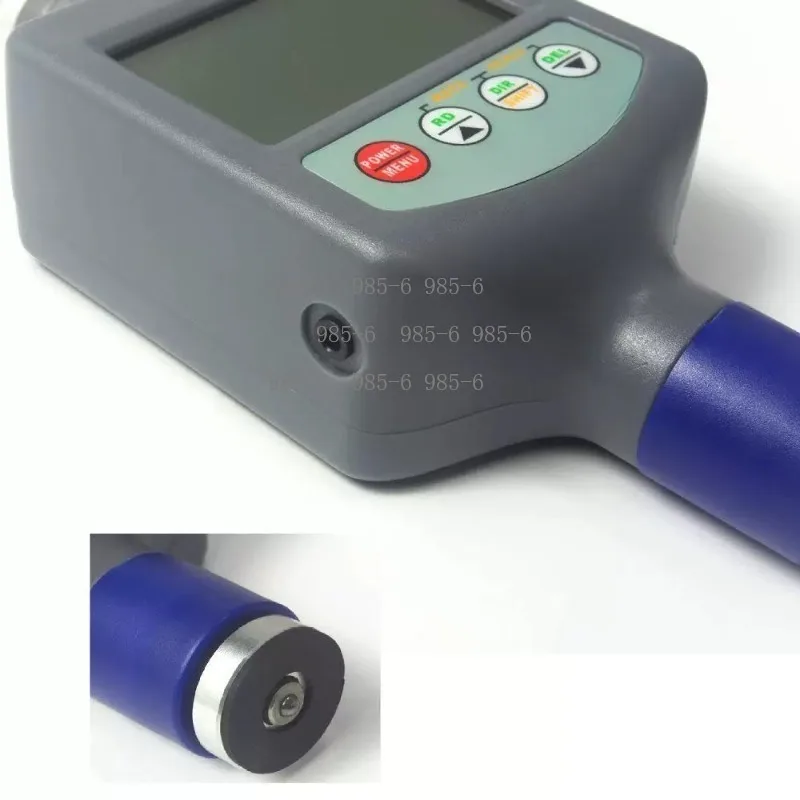 Portable HM6561 Leeb Hardness Meter, 200~900HLD, LCD Display with Iron Block for Metal Testing
