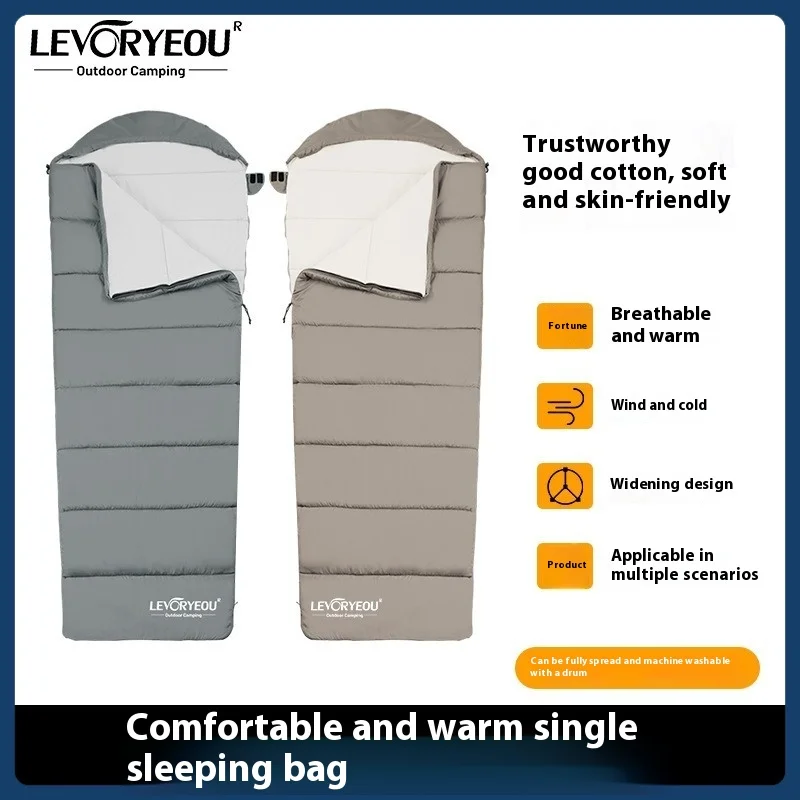 

Двухслойная палатка для кемпинга на открытом воздухе, тонкая для лета, утолщенная для тепла зимы, можно подключить