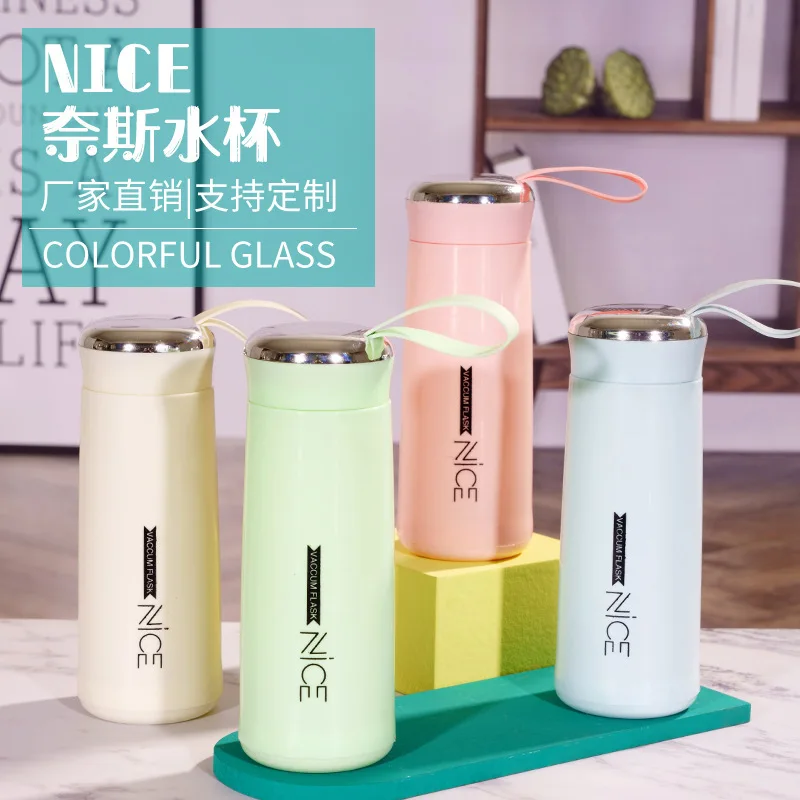 

Double Layered Naisi Portable Water Opening Celebration Drainage Small Gift Advertisement Glass Cup Printing