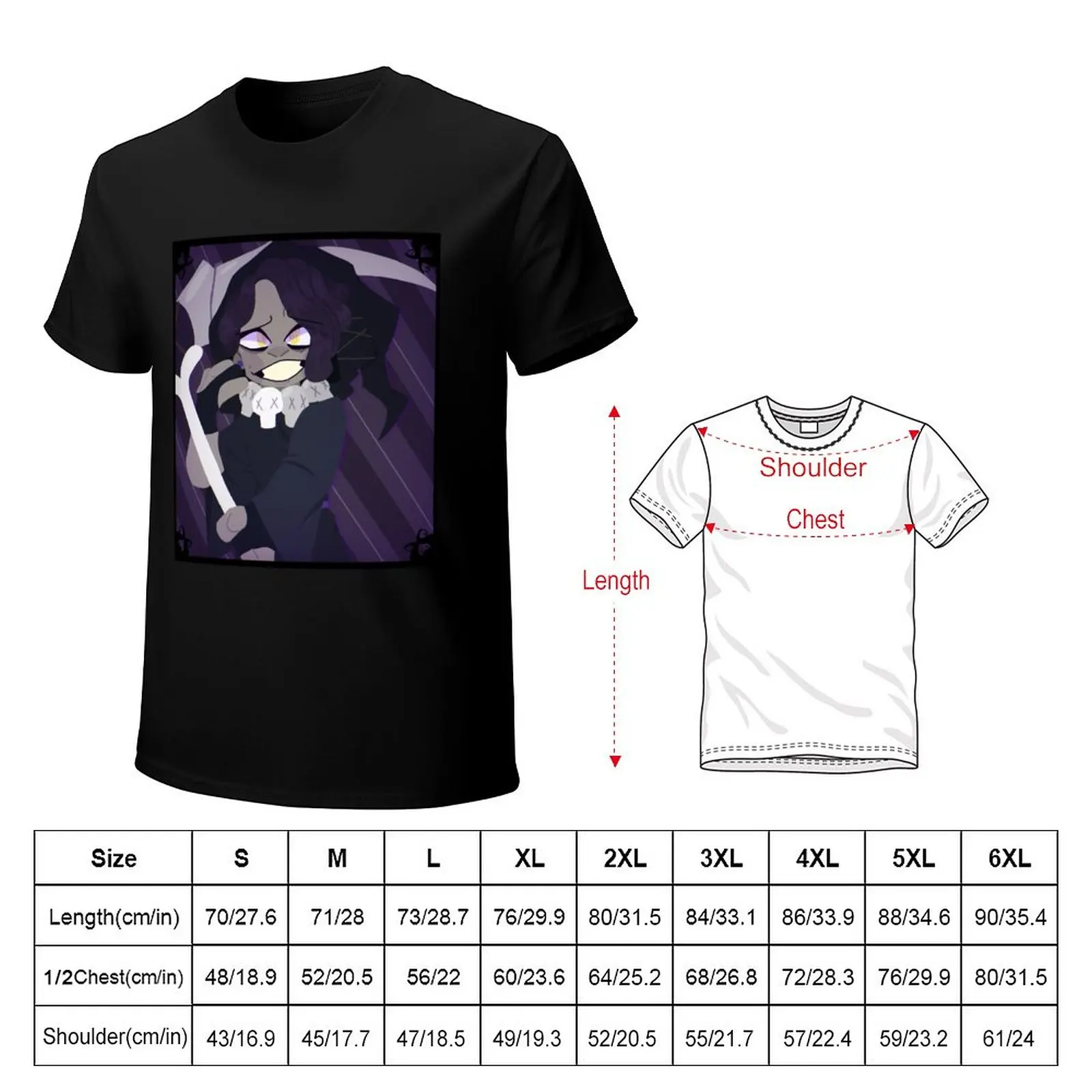 Licorice cookie lineless art (cookie run) T-Shirt anime clothes sweat summer tops t shirt men