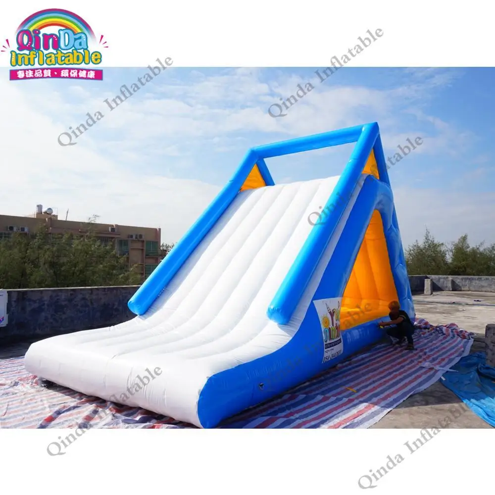 Price Factory 8X3x4m Giant Inflatable Water Slide ,Aqua Park Big Inflatable Water Slide For Sale