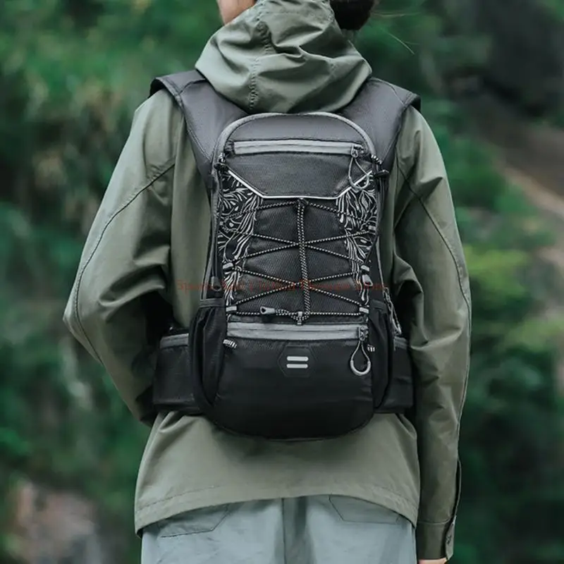 

16L Hydrations Backpack Outdoor Hiking Backpack Large Capacity Running Backpack K1YF
