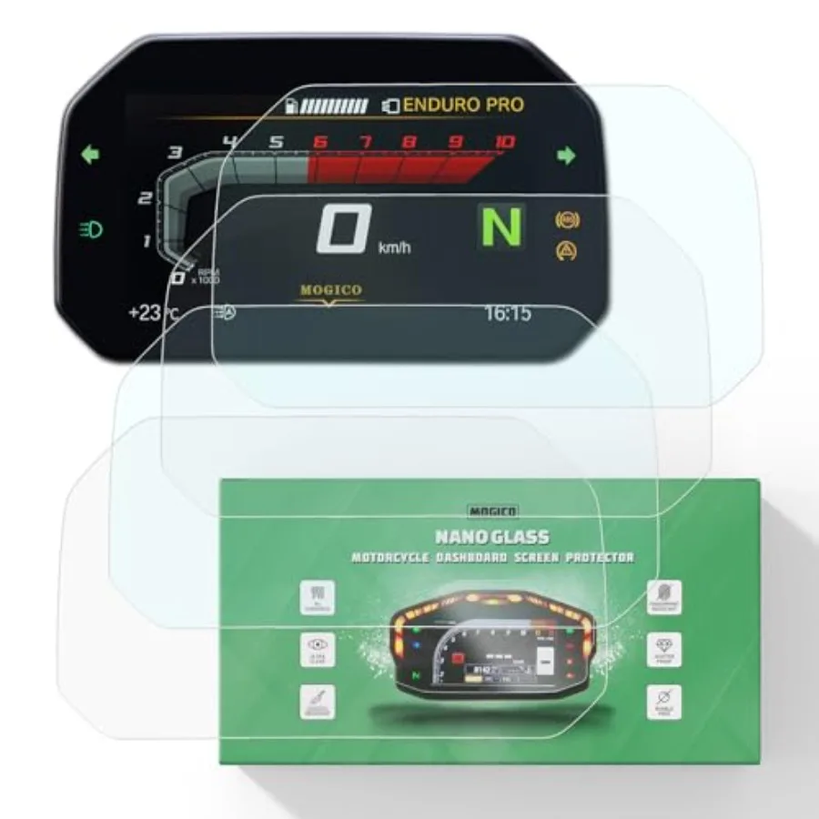 Nano Glass Dashboard Screen Protector for F450GS 2026+/ F800GS F900GS Adventure 2024+/ F750GS F850GS F850GSA 2018+/ F900R F900X