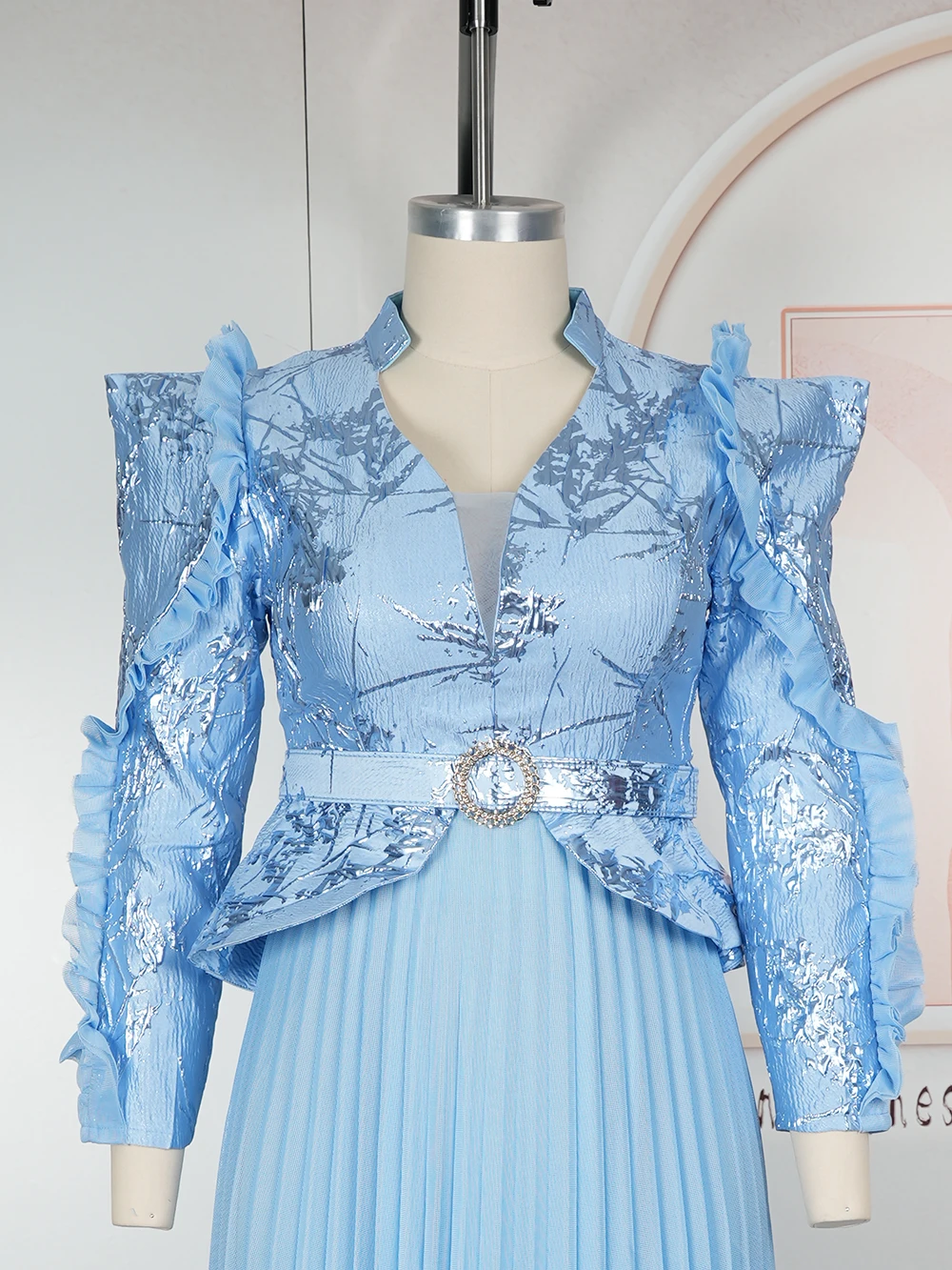 Plus Size African Party Dresses for Women Autumn Fashion Dashiki Ankara Wedding Evening Gown Elegant Turkey Muslim Maxi Dress