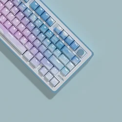 JCM Side/Top Letters Print Pbt Keycap Cherry Profile Backlit Through Tranparent Big Set Keycaps  For mechanical keyboards