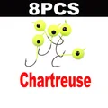 8PCS Chartreuse