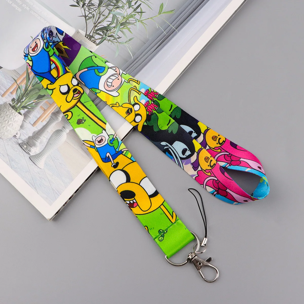 

Cartoon Lanyards For Key Neck Strap ID Badge Holder Gym Keychain Cell Phone Key Holder Hanging Rope Keyrings Accessories