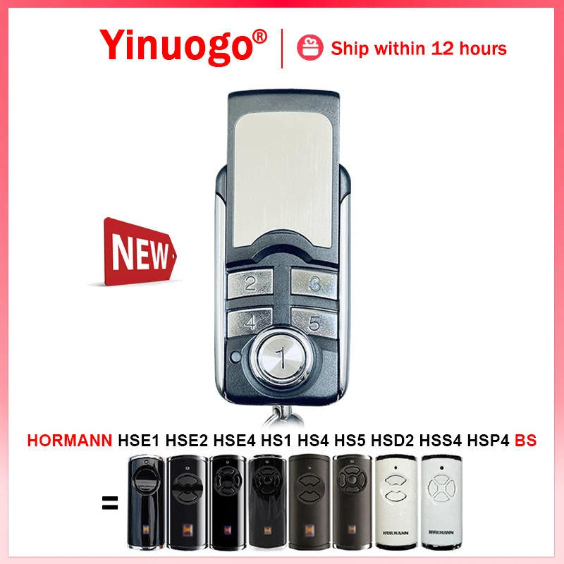 hormann hse2 hse4 868 bs abridor de porta da garagem de controle remoto hormann 868mhz controle remoto hormann hss4 hs4 hs1 hs4 hs5 868 bs 01