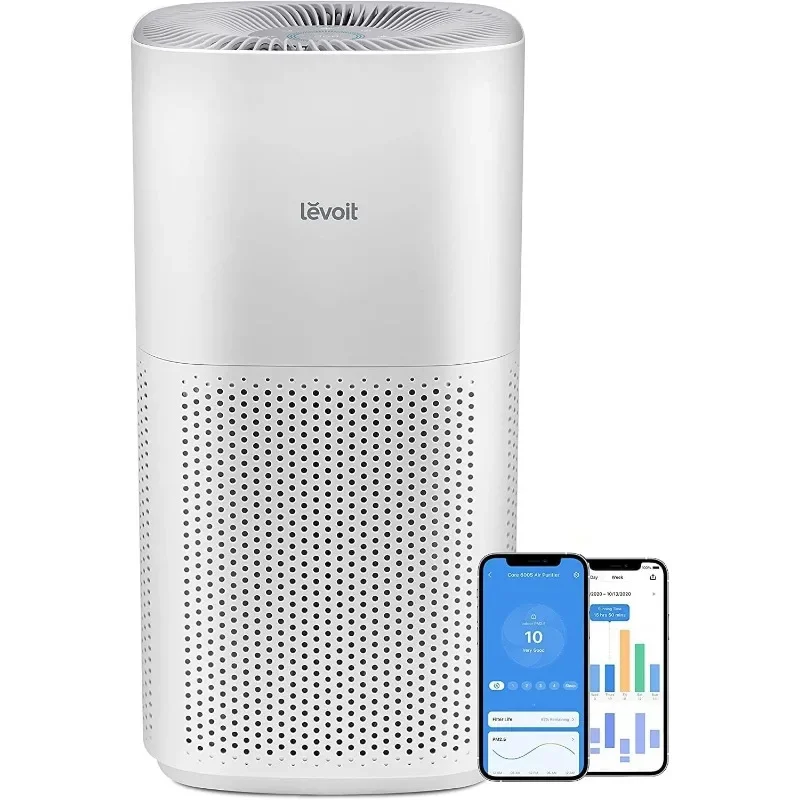 

Air Purifiers for Home Large Room, Covers Up to 3175 Sq. Ft, Smart WiFi and PM2.5 Monitor, 3-in-1 Captures Particles