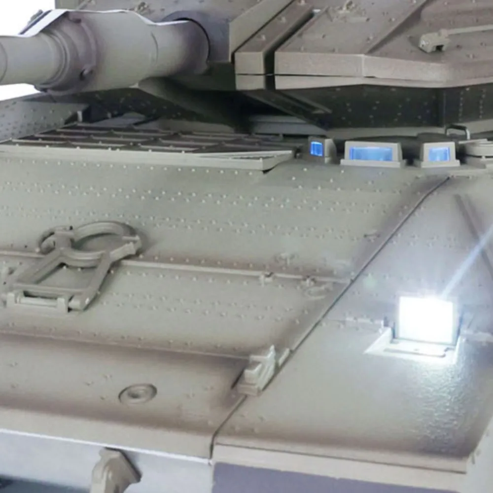 

Heng Long 1/16 RC Battle Tank Merkava TK7.1 Военная модель IDF MK IV FPV Цельнометаллическое шасси Свет тела Курительная игрушка 3958 TH22679