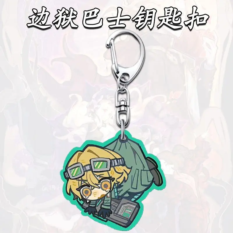 4PCS 이스마엘 로디온 그레고르 아크릴 키체인 만화 애니메이션 키링 가방 자동차 키 펜던트 장식 어린이 크리스마스 선물