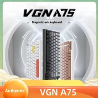 VGN A75 Magnetic Switch Mechanical Keyboard Customized Esports Valorant FPS Esports Game RT Hot Swap Gift