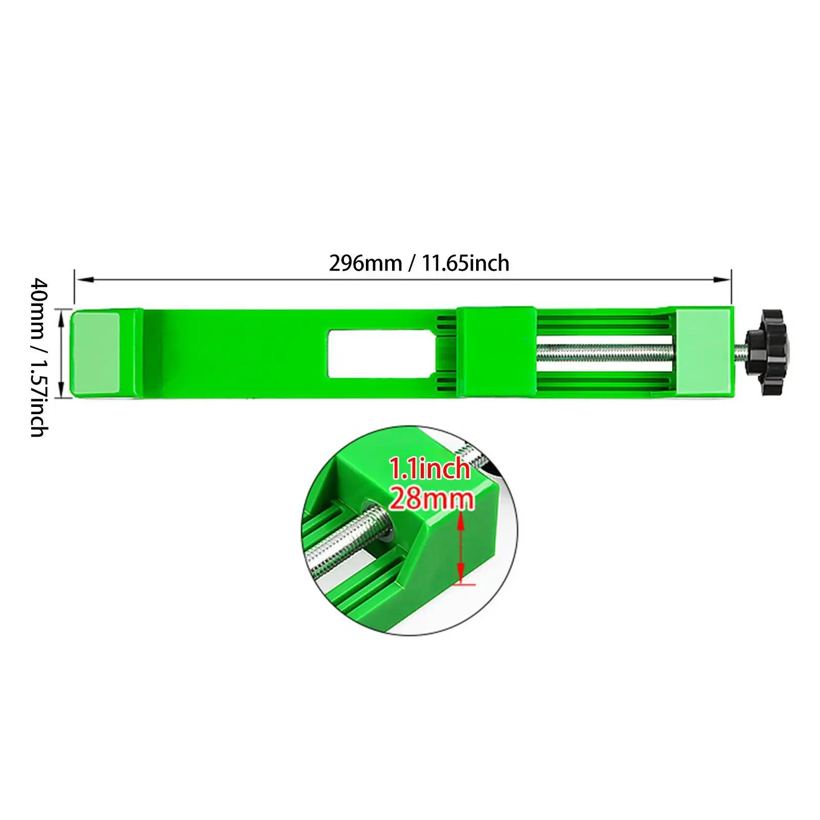 Adjustable Cutting Machine Base Guide for Precision Cuttings and Milling Tasks Electric Circular Saw Milling Positioning Clamp