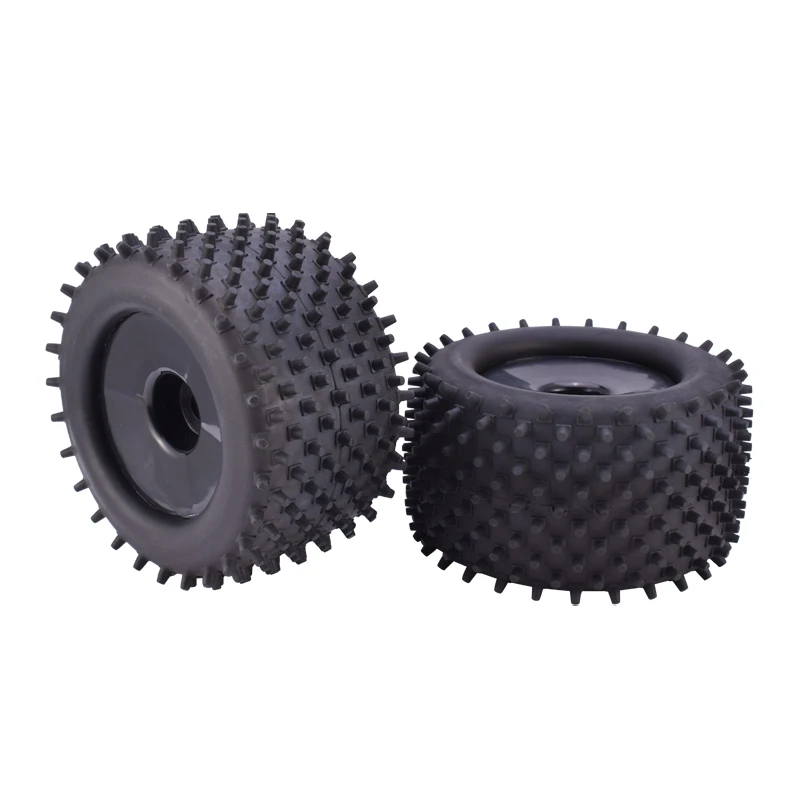 2pcs ZD Racing 17mm HEX WHEEL & 155mm Wheels Tires for 1/8 Truggy Monster Redcat Hsp Kyosho Hobao Hongnor Team Losi GM DHK HPI