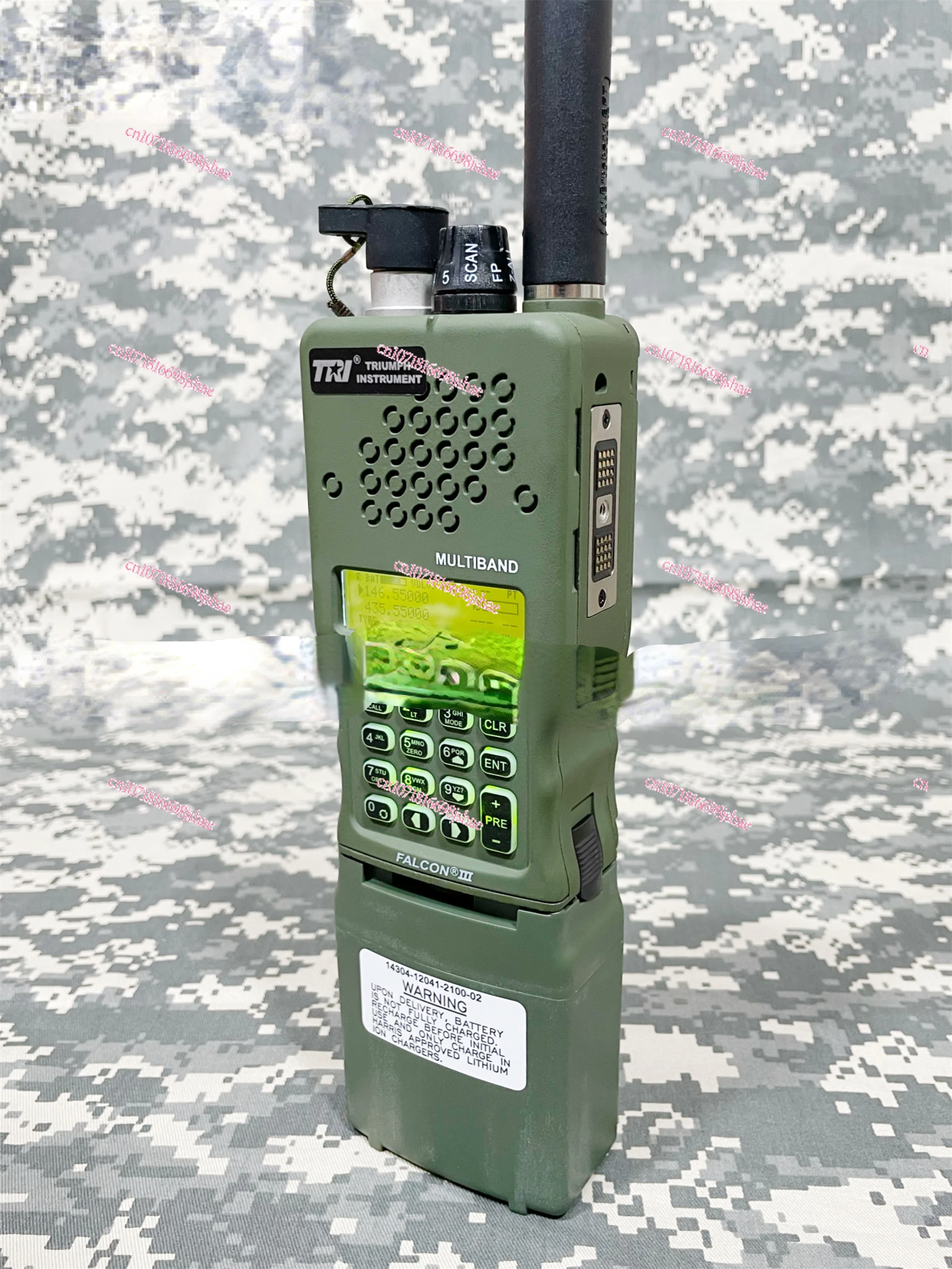 [New Upgrade Full Configuration] Tri AN/PRC-152 Aluminum Alloy UV Three-Proof 6-Segment Walkie-Talkie KDU Split Screen Suit