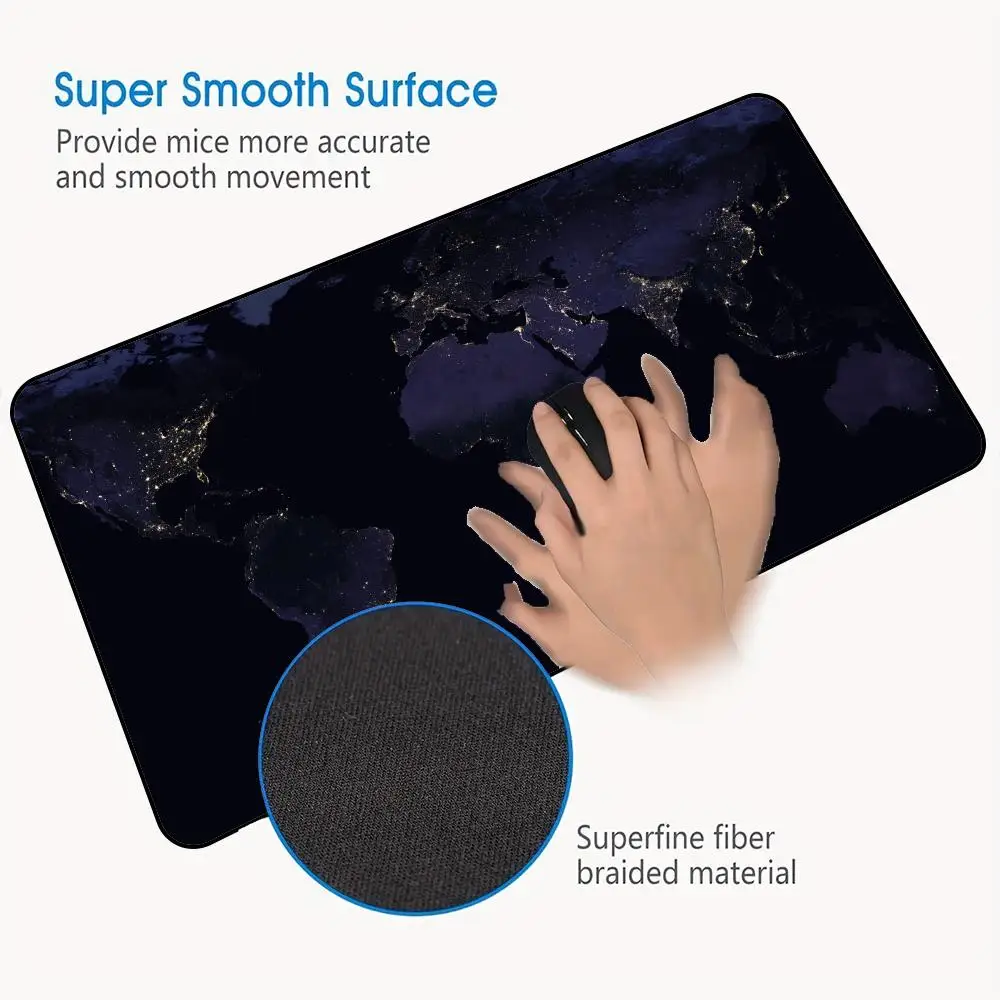 Map night  starry sky  Mouse pads  game card pad Mouse  table mat  Desk mat  bedroom learning  large size Pad