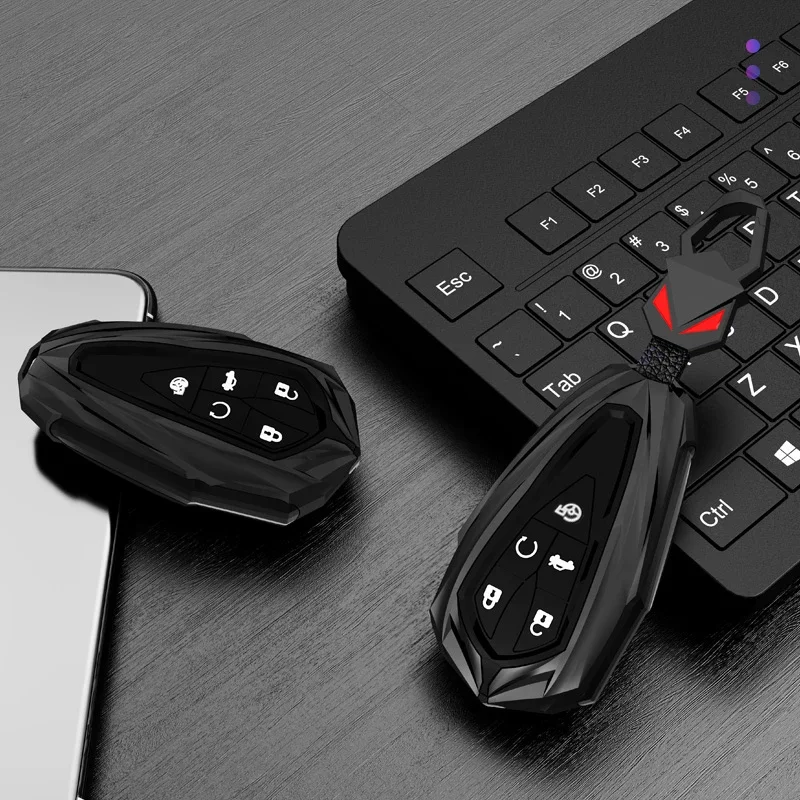 

Zinc Alloy Silicone Car Key Case Cover Shell Fob For Changan UNIT UNIK CS35PLUS CS55 PLUS CS75 PLUS Oshan X7 X5 Car Accessories