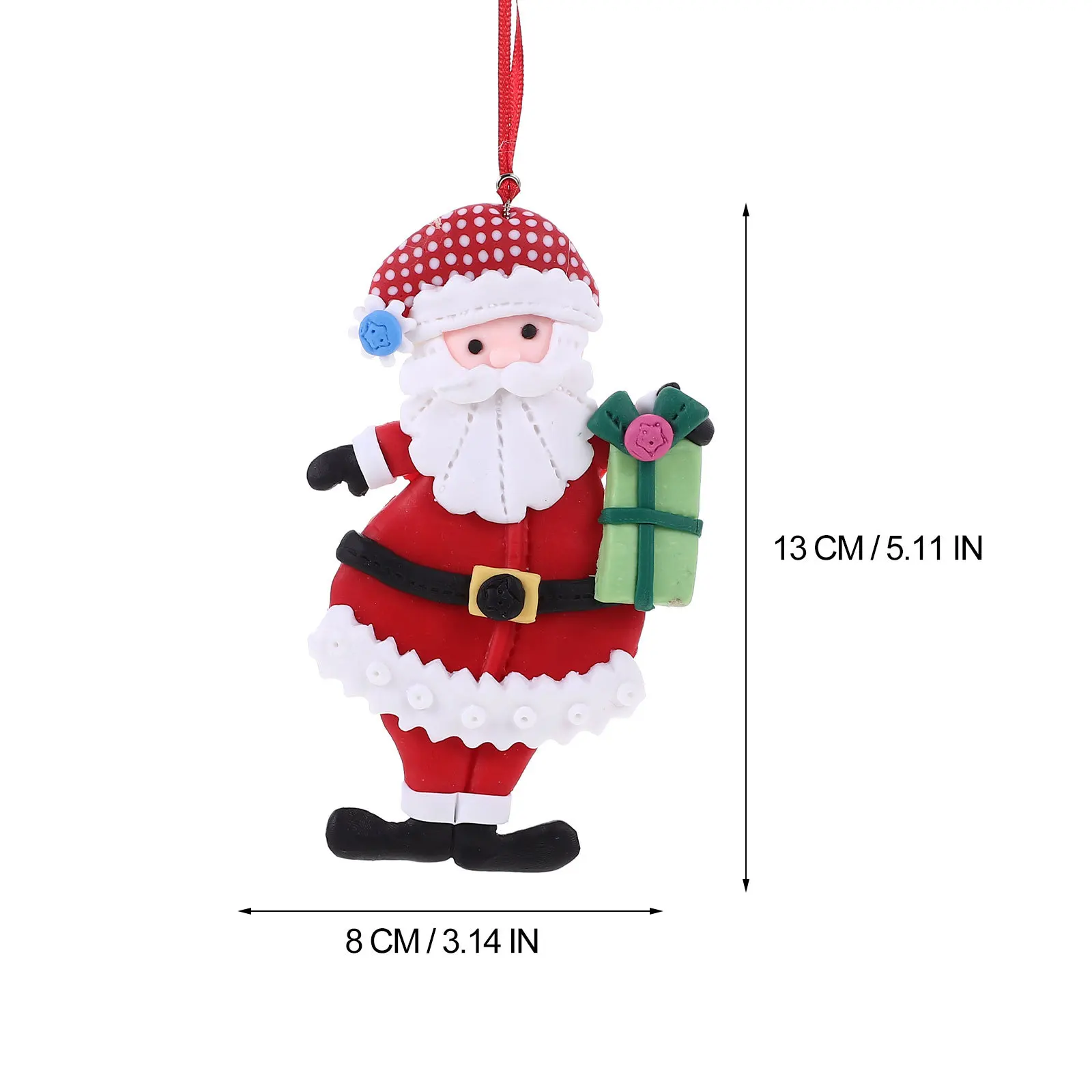 

Santa Claus Christmas Tree Hanging Ornament Xmas Party Decoration Cute Hanging Xmas Tree Decor Christmas Decoration