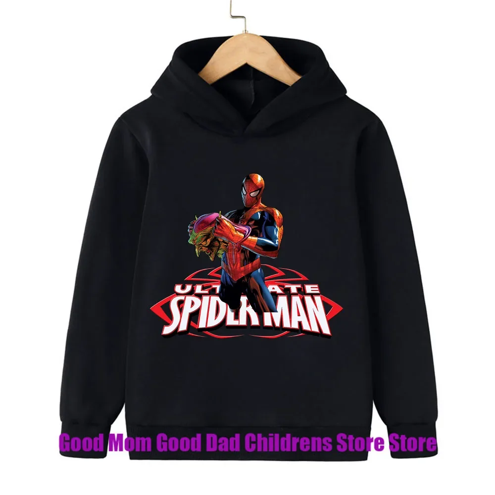 Marvel, Spider Man, Avengers, anime, parent-child hoodies, hoodies, Easter, Mother's Day gifts, casual, comfortable, trendy