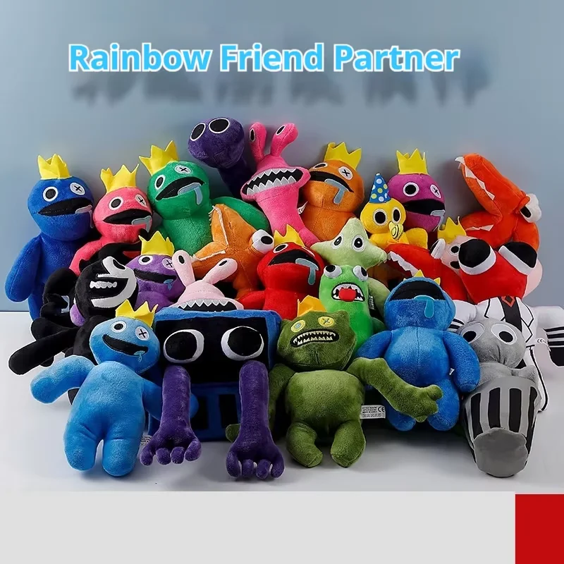 

Лидер продаж Miniso 30 см Радужные друзья плюшевые игрушки анимация Kawaii Monster мягкая кукла мультфильм украшения дома игрушки для детей