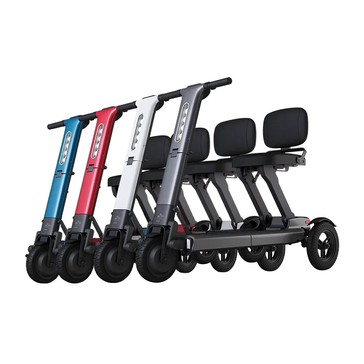 2022 Quality Guaranteed Foldable Portable 3 Wheels Electric Scooter Lightweight Disabled Mobility Scooter for Elderly