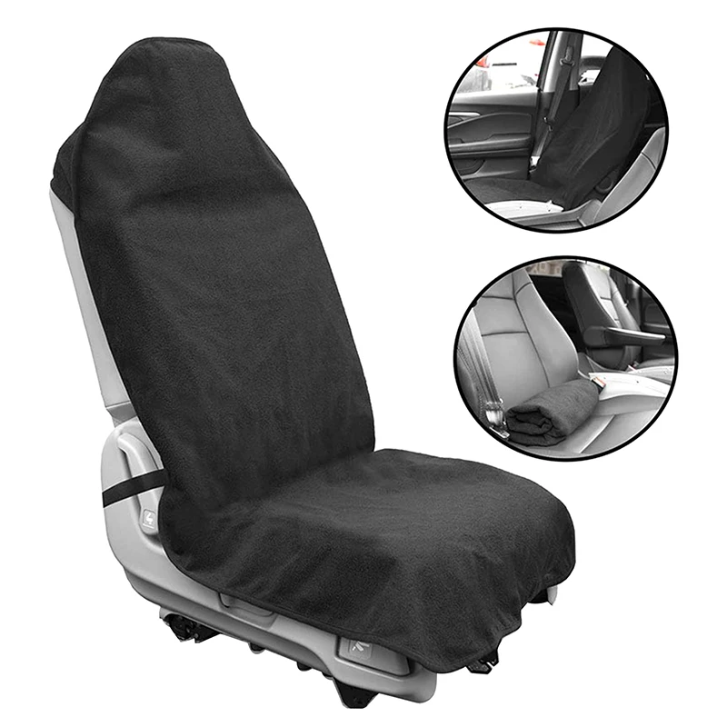 New Universal Car Seat Covers Waterproof Car Front Seat Protector For Gym Workout Running Swimming Beach Automotive Interior