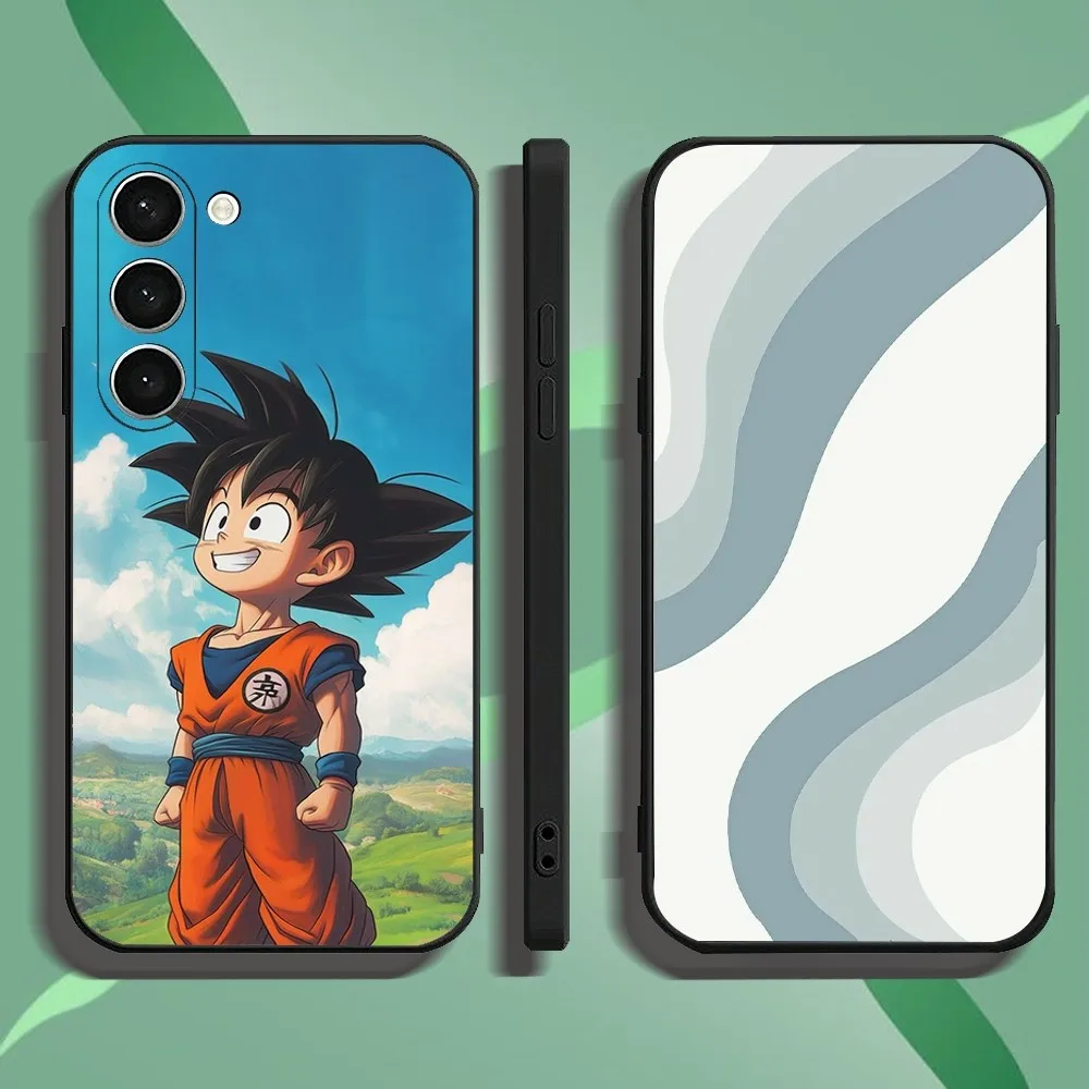 Anime D-Dragon Balls B-BZ Phone Case For Samsung Galaxy A52 A12 A51 S21 Edge S22ULTRA S23 S20LITE Plus Ultra Black Cover