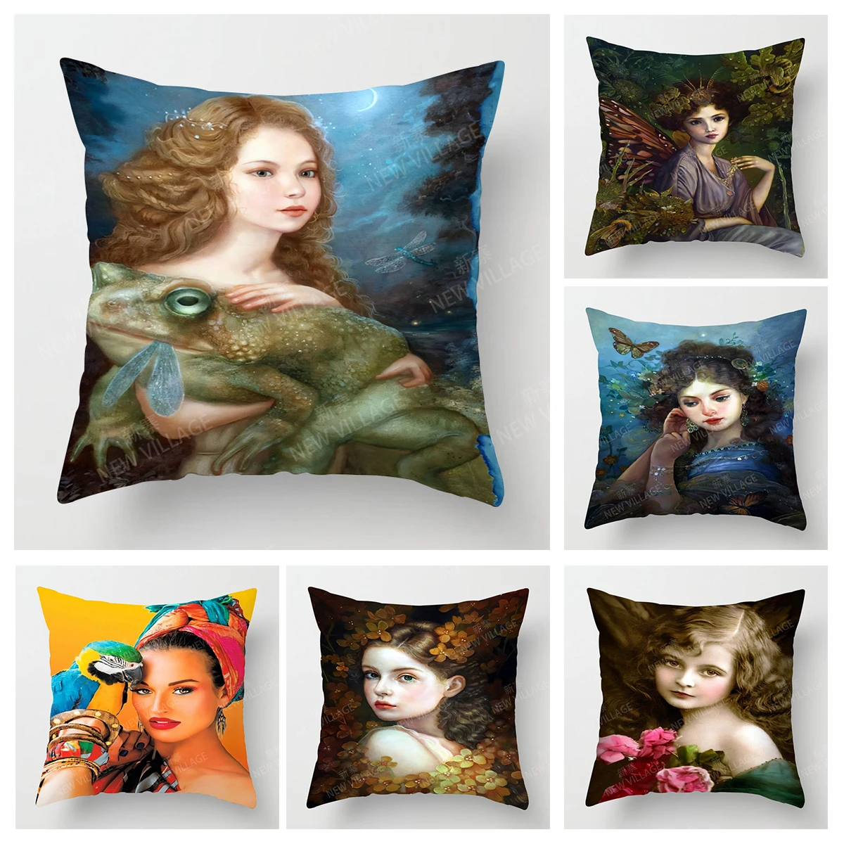 Home living room natural and Animal Styles decoration cushion cover home  throw pillow covers45*45 pillowcase40x40cm 50x50 45x45