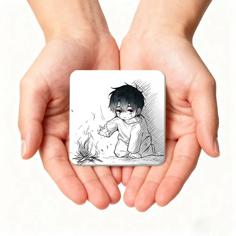 I-Ivan Cute Refrigerator Magnet Square Stickers - Can Be Used To Personalize Home Decoration And Are Ideal Keepsakes Or Gifts.