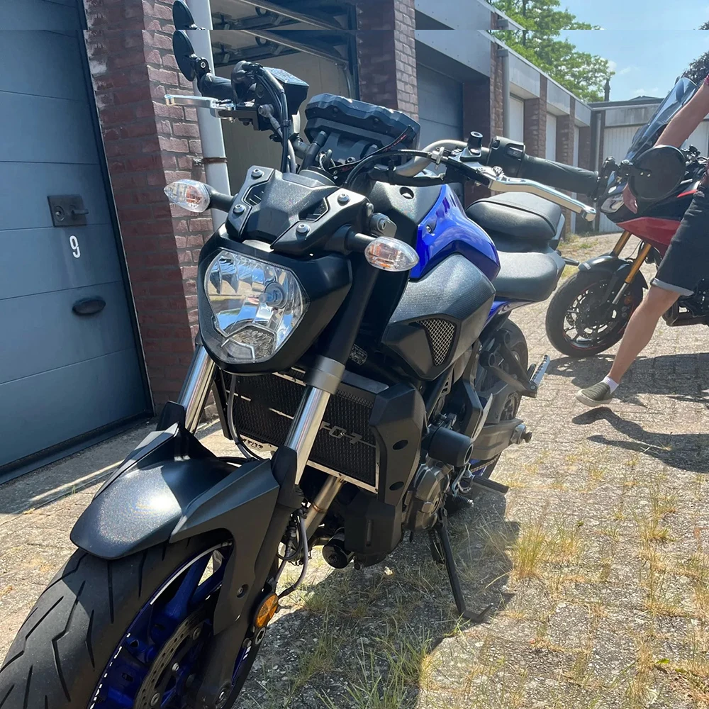 Мотоциклетные аксессуары, защитная решетка радиатора, защитная крышка, сетка для Yamaha MT-07 MT07 FZ-07 FZ07 2017 2018 2019